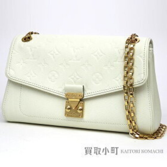 Louis Vuitton Handbags - Louis Vuitton Saint Germain Empreinte Blanc White chain shoulder bag